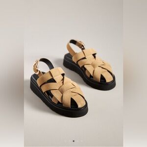 NWT Pilcro suede fisherman sandals